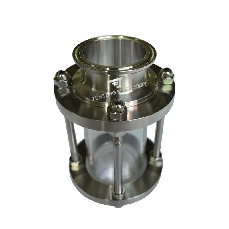 Смотровое стекло из санитарной нержавеющей стали