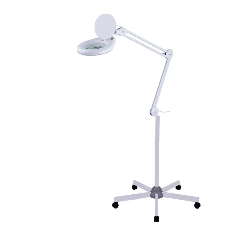 Hot Sale 3D/5D/8D Led Nail Magnifier Beauty Salon Nail Led Desk Lamp for Lash Magnifying Lens Glass Eyelash Extension Lamp