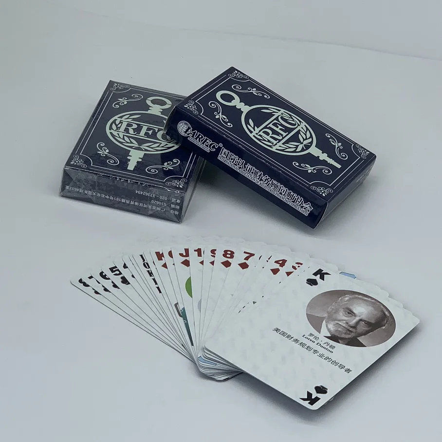 Free Sample Custom Design Your Logo Paper Printed Box Plastic Pvc Waterproof Poker Deck Blank Sublimation Playing Cards