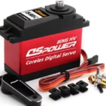 70KG  large torque metal gear mid-alumnium case servo motor for RC cars/robots/automatical device