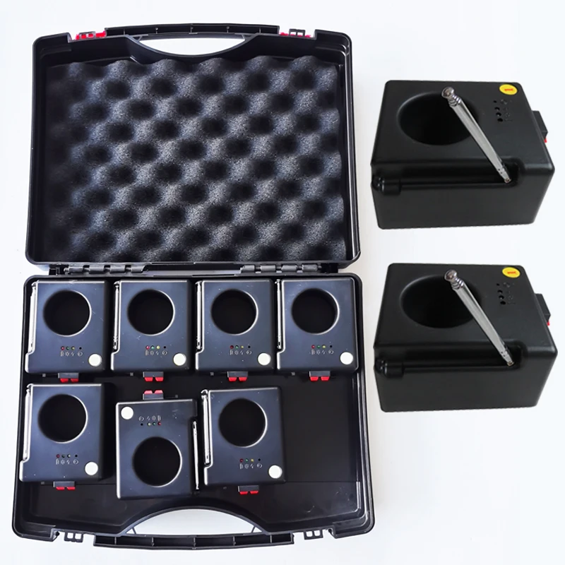 8 Cues Wireless Remote Control Fire Stage Fountain Fireworks Pyrotechnics Firing System Cold Pyro Machine For Wedding