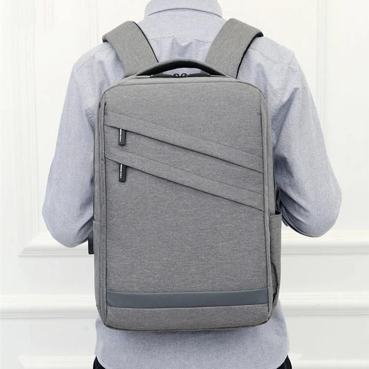 Factory directory business travel waterproof oxford USB charger men shoulder backpack laptop backpack