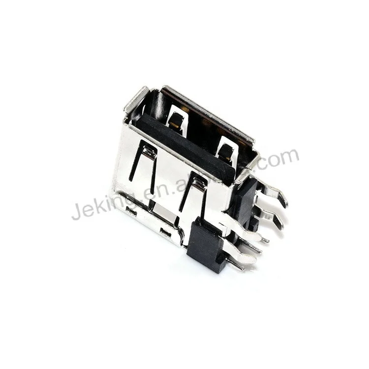  Jeking CONN RCPT USB2.0 4POS R/A