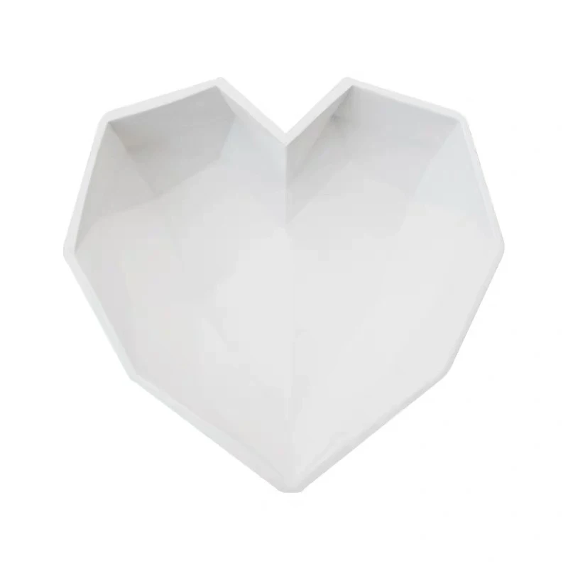 White silica gel does BPA free sustainable use of high quality silica gel love heart cake mold