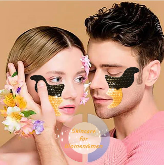 Non-Silicone Whitening Beauty Skin Peel Off Mask Vitamin E Anti-Wrinkle Smooth Smile Wrinkle Lines Facial Patches