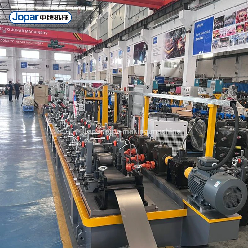 Jopar Galvanized Pipe Making Machine Stainless Steel Laser Welding Tube Mill