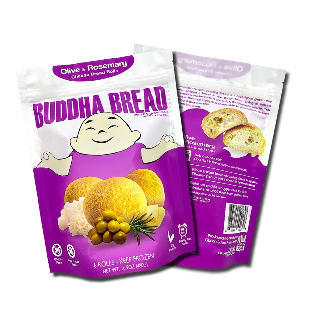 Digital printed custom frozen food packaging stand up freezer bags reusable zip lock package pouch doypack mylar