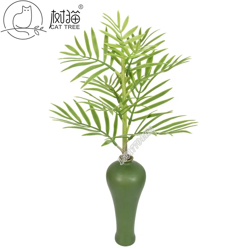 newest style parts plastic plant 37 cm succulent artificial bamboo leaf for decoration