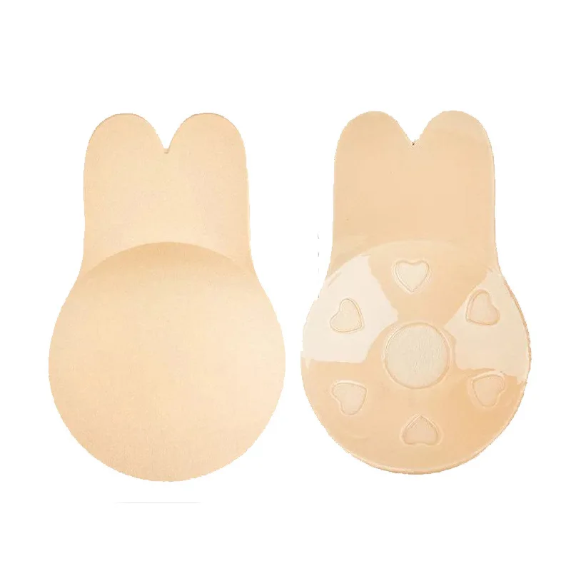 Manufacturers spot rabbit ears silicone breast lift patch self-adhesive anti-protruding point anti-sagging strapless pull