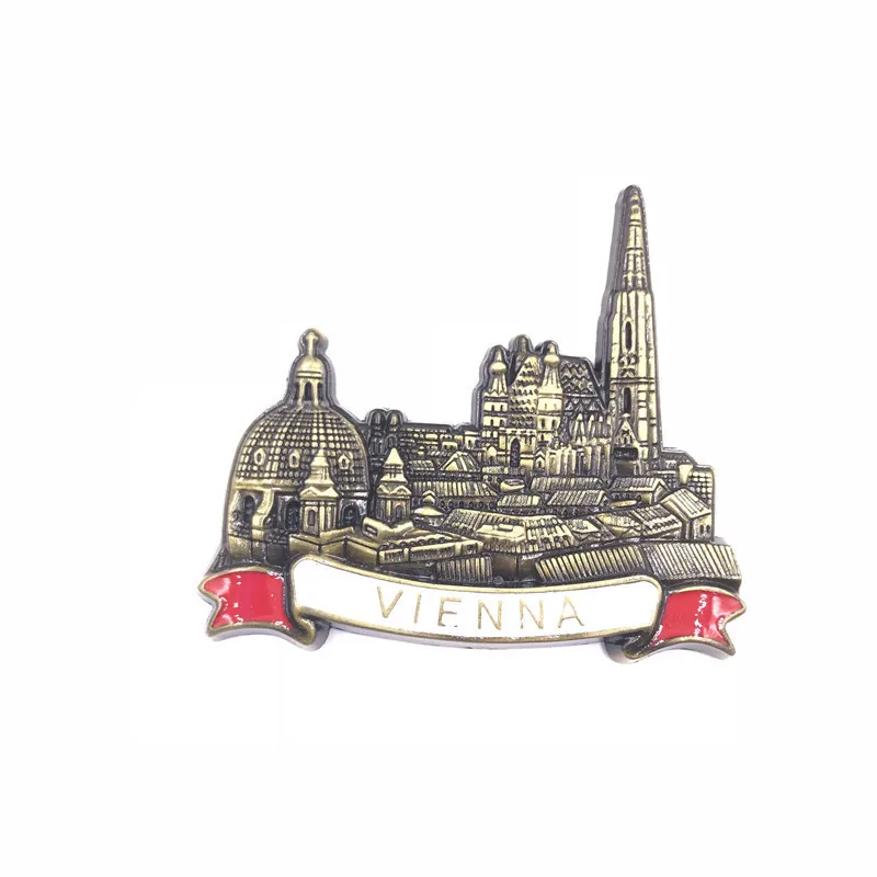 tourist souvenir strong magnets metal magnetic refrigerator sticker fridge magnet for decoration