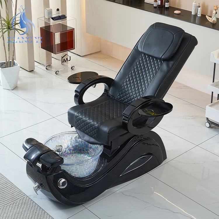 Luxury Nail Salon Manicure Foot bathing Station multifunction pedicure spa chair