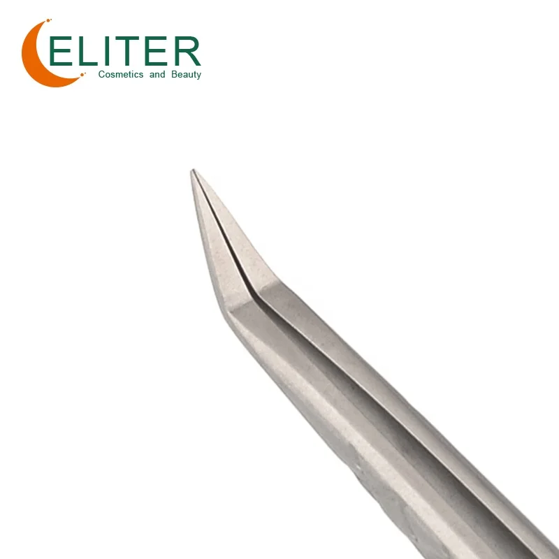 ELITER Beauty Products Titanium Grip Tweezers Diamond Grip Titanium Lash Tweezers Tweezers For Eyelash