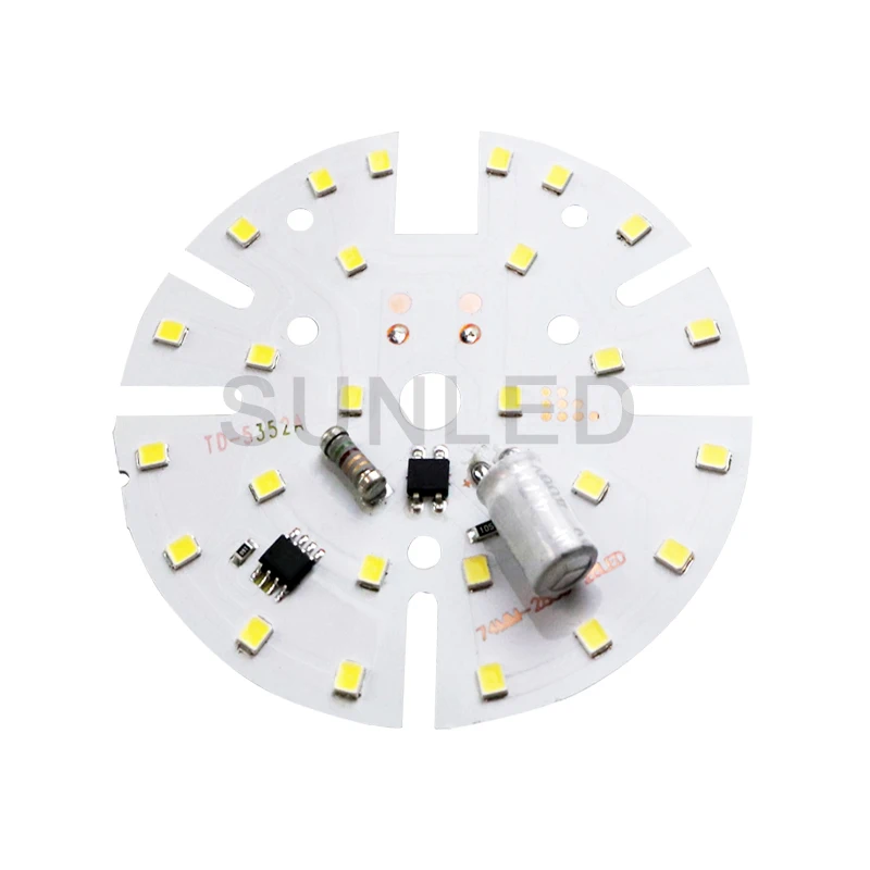  Лидер продаж светодиодный чип 2835 smd светодиодная лампочка печатная плата 3 Вт 5 7 9