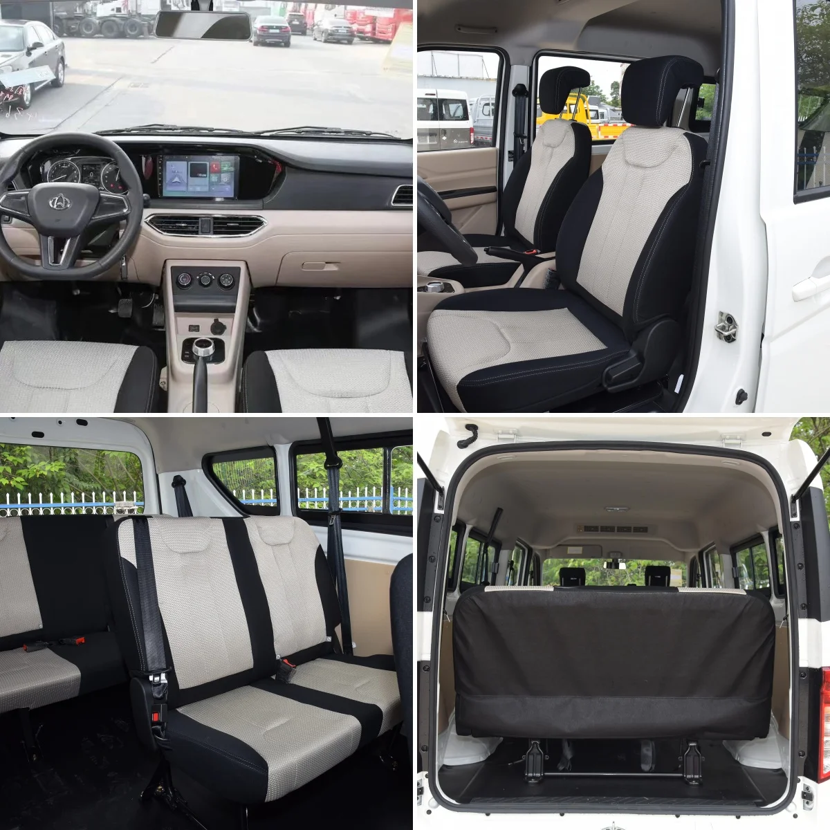 Changan KYC V7 Gasoline/Petrol Mini Bus Practical passenger van 9 11 14 seats Fuel LHD passenger vehicle for group outing