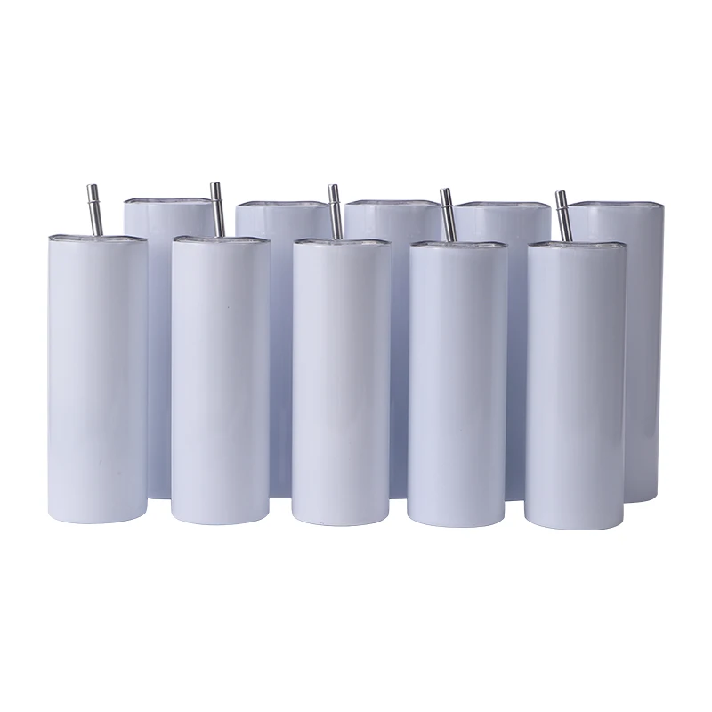 stainless steel tumbler wholesale insulated bottle 20 oz sublimation tumbler straight tumbler with mag slider lid