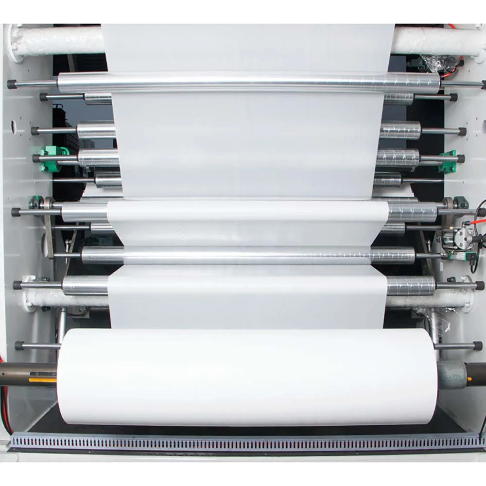 Automatic Pe Bopp Film Roll To Roll Ci Flexo Printing Machine 4 6 8 Colors
