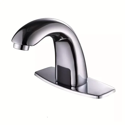 Infrared sensor automatic faucet brass solenoid valve with control box