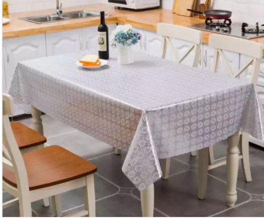 Modern PVC  Clean Tablecloth Oilcloth Vinyl PVC All Designs & Colours tablecloth