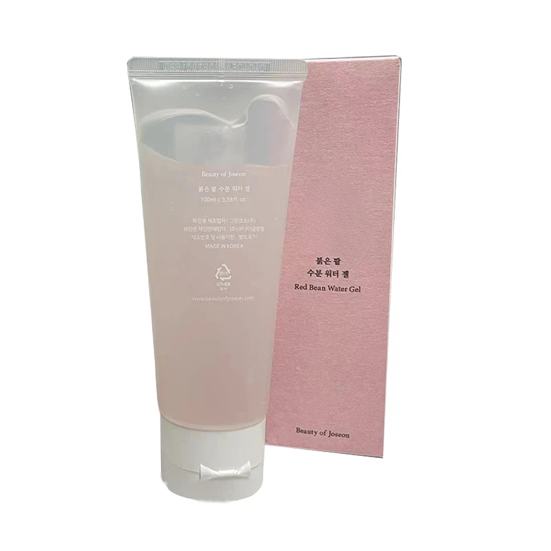 Red Bean Gel Face Cream Adults Gentle Exfoliating Deep Moisturizing Hyaluronic Acid Herbal Calendula Nourishing Skin Toner