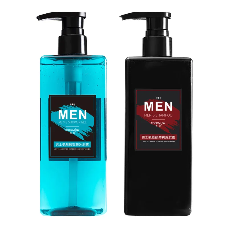 Private label body wash perfumed shampoo for men