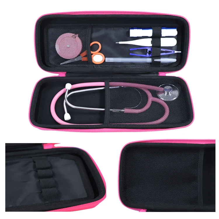 Custom Classic Iii Travel Carrying Case Bag For Cardiology Stethoscopes 3M Littmann Eva Hard Stethoscope Case Nurse Accessories