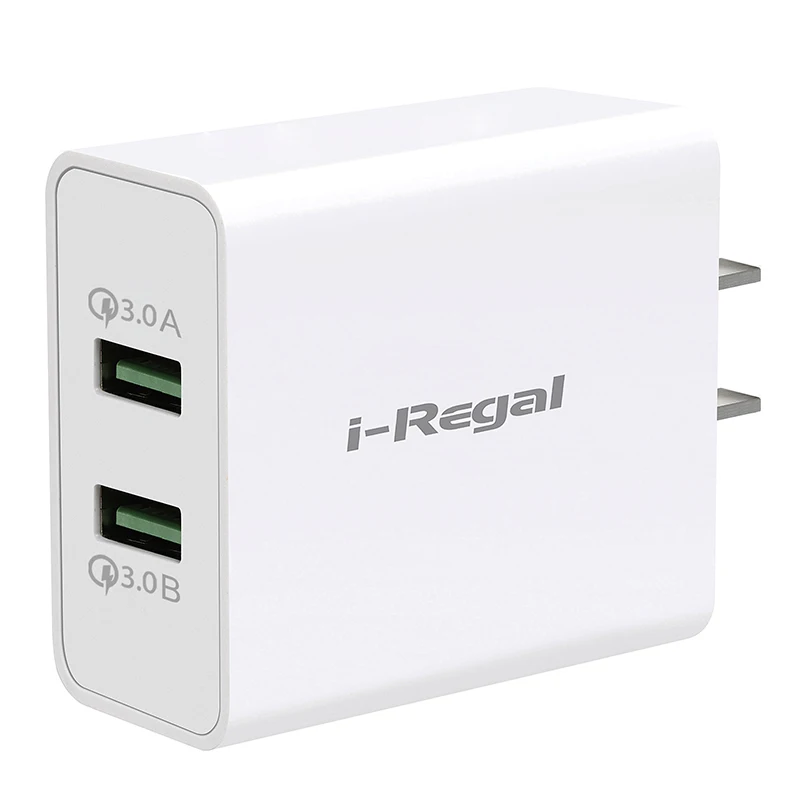 KC CB Certificate Quick Charge Double QC 3.0 Charger  For Samsung