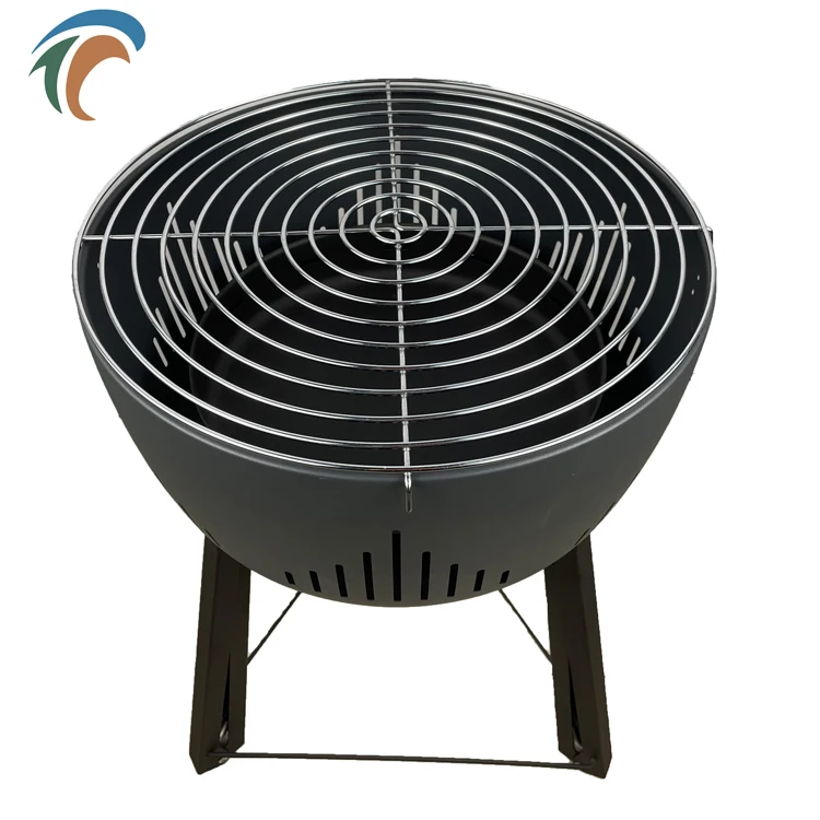No smoke charcoal bbq grill bbq charcoal grill 60cm 22 cm