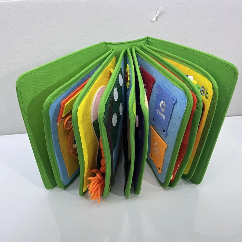 school set sublimation baby blanks new features felt toy cloth book educational busy books