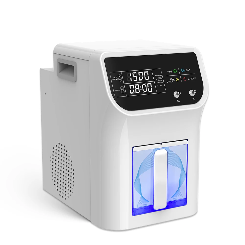 Cawolo 99.99% pure health hydrogen gas breathing machine PEM Hydrogen oxygen inhaler 900ML 1500ML 3000ML hydrogen generator