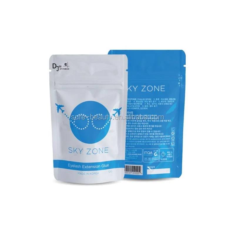 Last Over 6 Weeks Fast Drying Sky Zone 5ml Eyelash Extensions Adhesive Glue from Korea