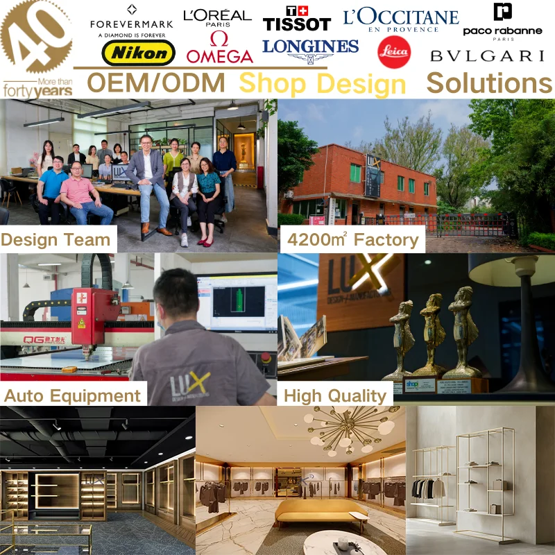 Modern Shopping Mall Boutique Garment Store Retail Garment Display Rack Clothing Store Interior Design