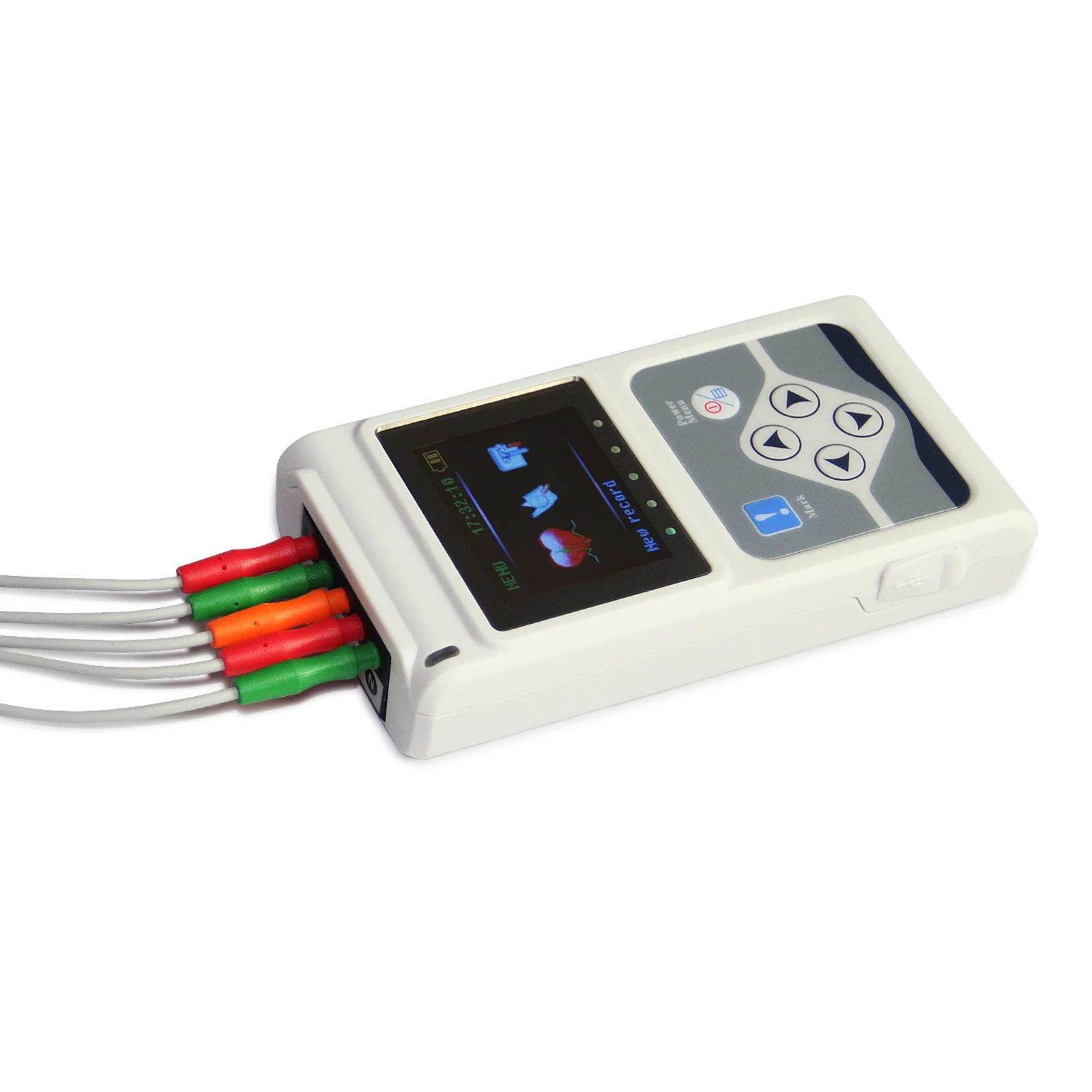 Low price holter 24 hours hospital ecg machine medical 3-channel ecg machine with Online technical support