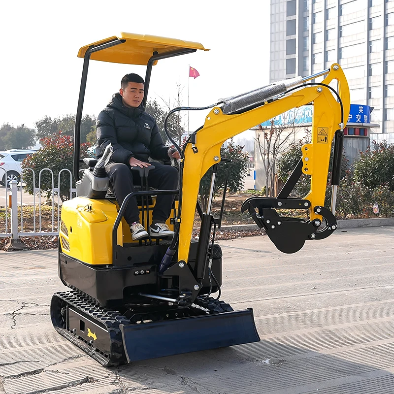 FREE SHIPPING! SAAO small digger CE/EPA/EURO 5 compact mini excavators 1.3 ton prices
