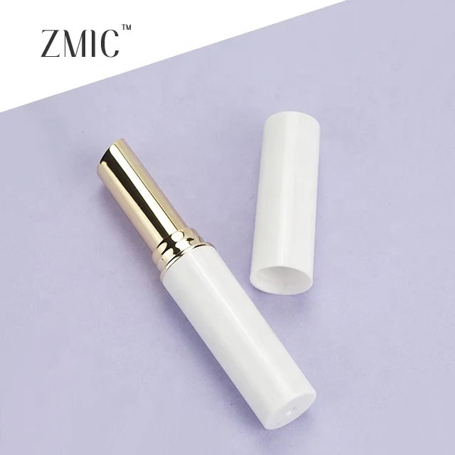 Guangdong slim lipstick pen container metal gold white lipstick tubes manufacturers