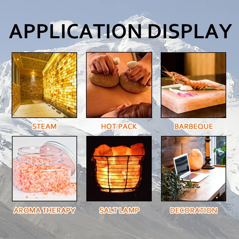 Himalayan Salt Bricks for Spa and Salt Room Walls for Customizing Your Relaxation Space as Souvenir