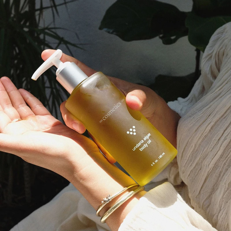 Private Label Custom Logo Organic VC Brightening Face Body Oil Enriched with Olive Oil Fragrance Turmeric for Glowing Skin