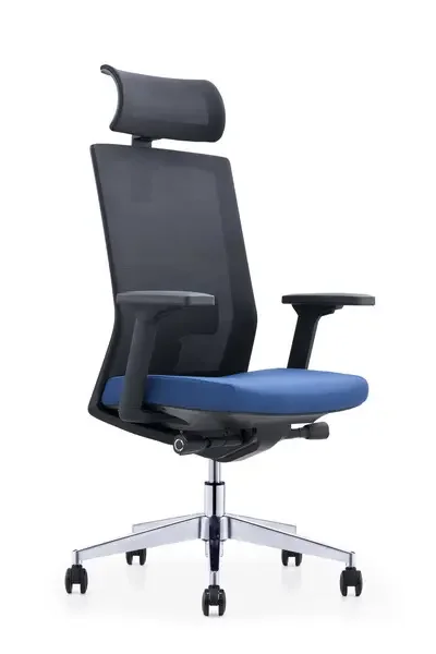 Современная офисная мебель удобный офисный стул с высокой спинкой и сеткой