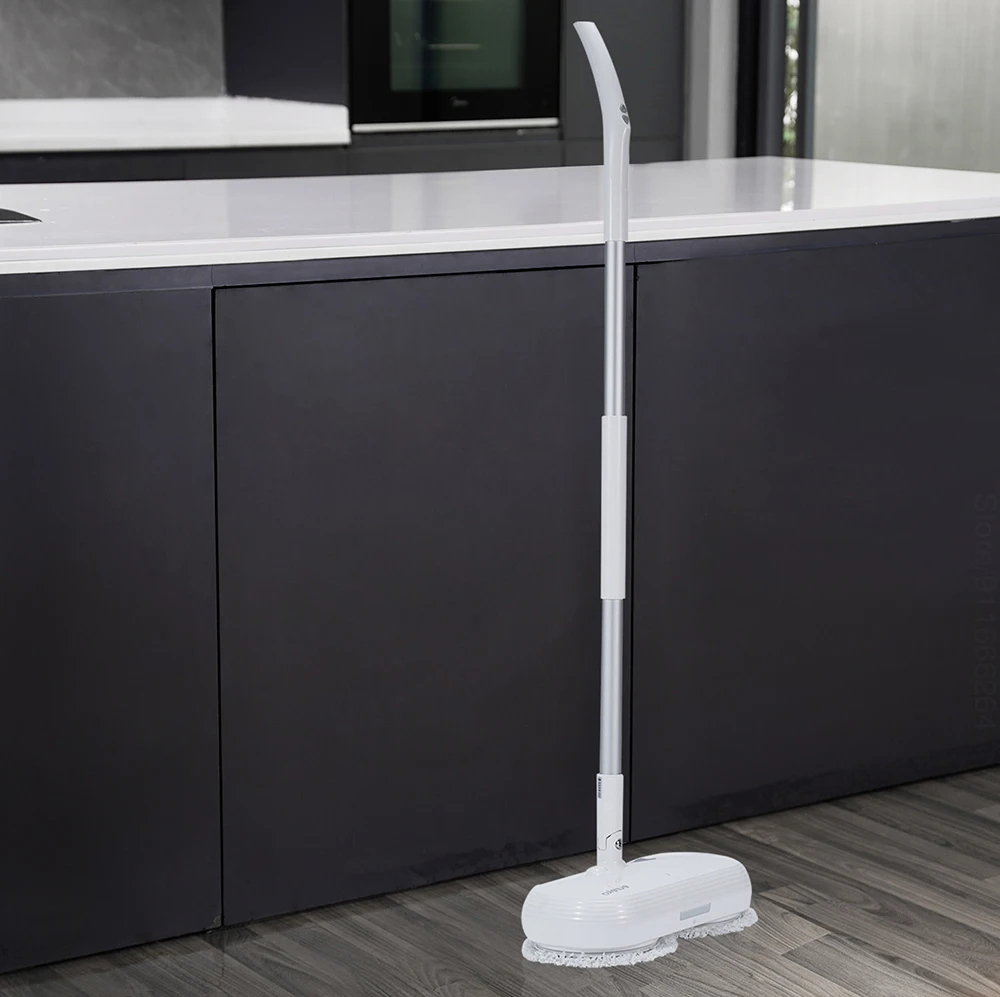 
Электрическая швабра, беспроводная швабра с распылителем, вращающаяся швабра, вертикальные влажные пылесосы, Паровая ткань с ведром, мойка полов Eureka FC3 