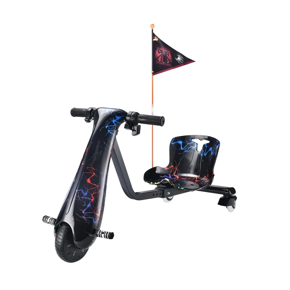 Mini Elephant Crazy Go Electric Drift Trike Scooter Motor 3 Wheel 36V Lithium Battery Adjustable Speed Drifting S