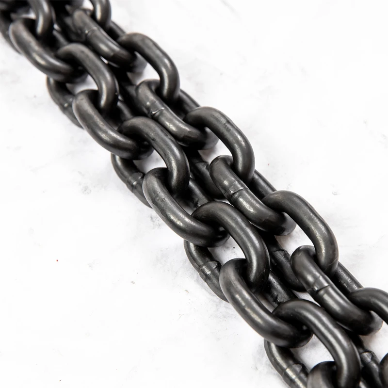 High Strength Factory Direct Price G80 Long Link Lashing Chain G80 lifting load chain Hardware Industrial Metal Lifting Chain