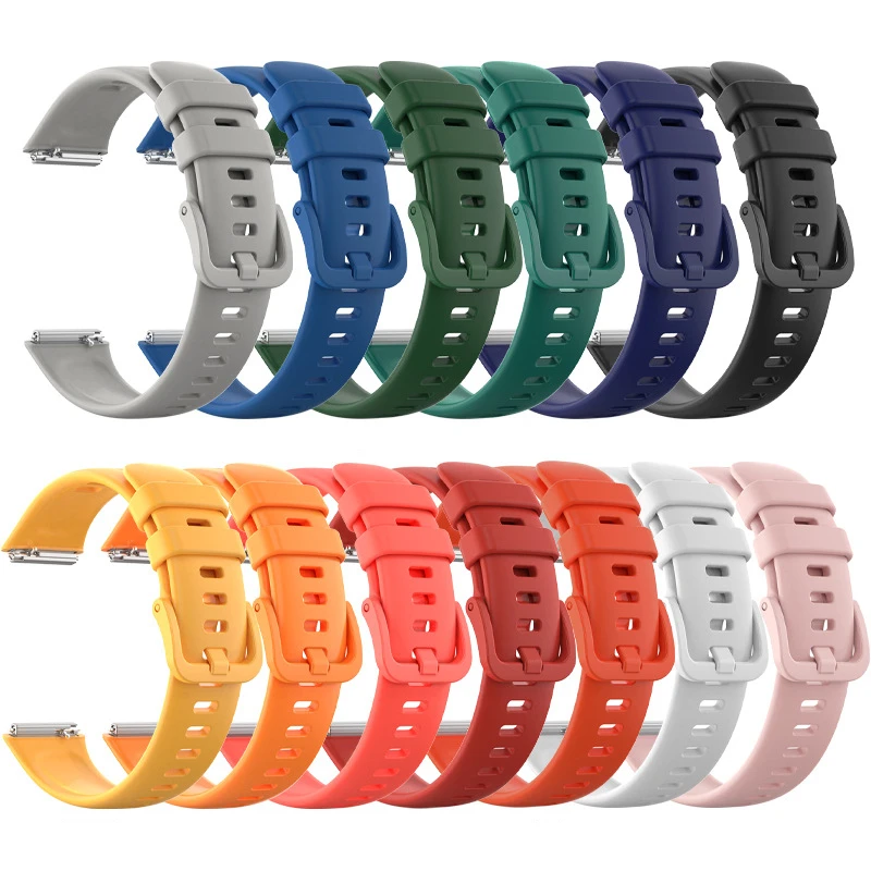 Silicone Strap For Huawei Band 7 Sport Wristband Silicone Bracelet For Huawei Band 7 Replacement Strap For Band7 Watch Band