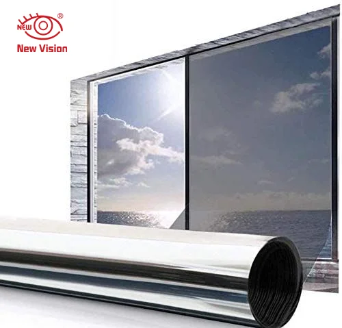 5% 15% Silver Mirror Mylar Mirror Film Window Pet Film 0.5% Reflective Control Insulation Pet Building Uv Protection Glass Film