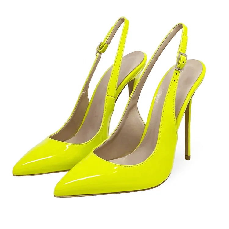 Slide on top grade women dress shoes luxury brand design shoes wholesaler factory shoes