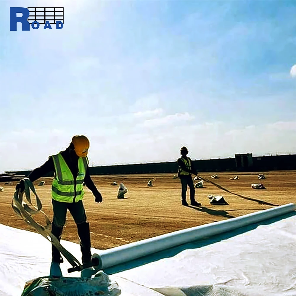 Nonwoven Geotextile Needle Punched Type Filament Geotextile Polyester Polypropylene Short or Long Fiber