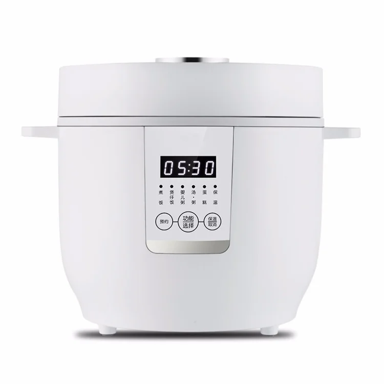 Digital Electric Rice Cooker Mini Multi Stainless Steel Non-stick Slow Smart House Use Portable Drum
