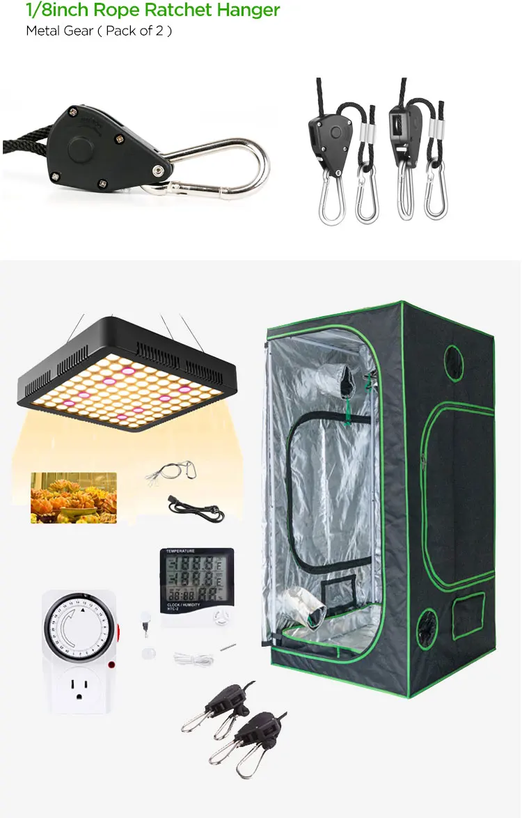 Best Price Cheap Greenhouse Grow Tent Complete Kit Hydroponic System Garden Plant Grow Kit Grow Room Choose