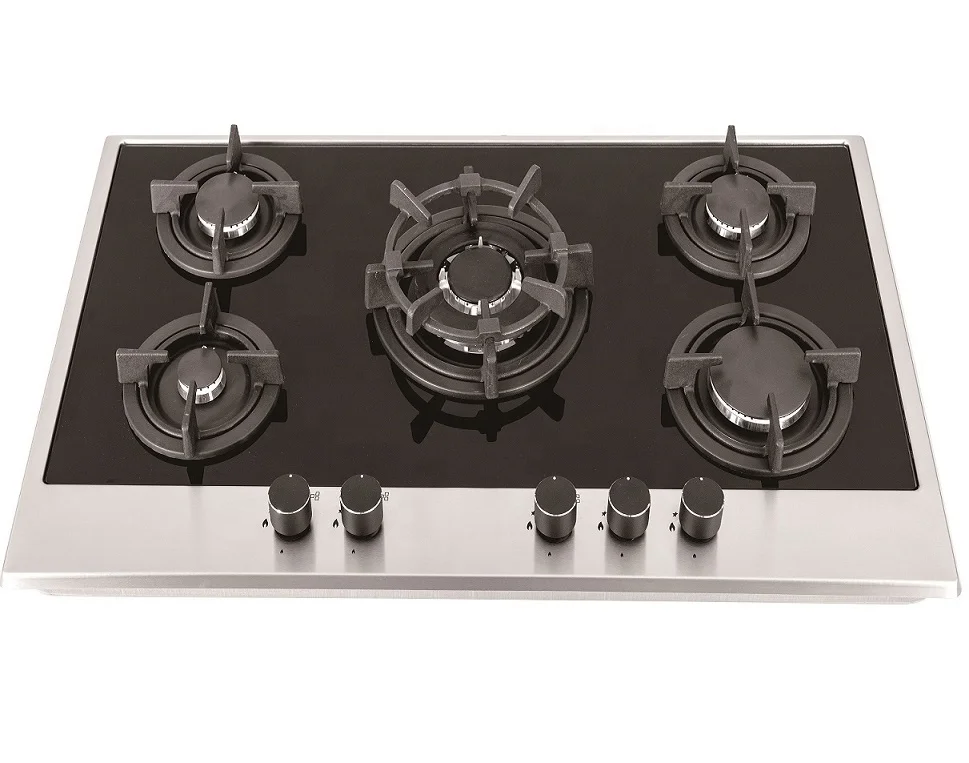 5 Burner Built in Hob Gas Appliance