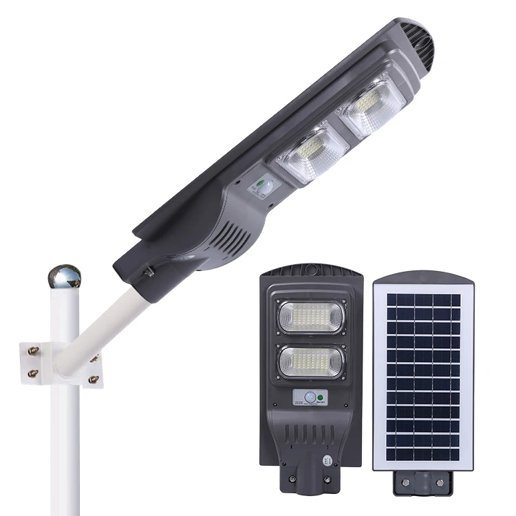 BOPU IP65 Waterproof Integrated 30W 60W 90W 120W Solar Street Light All in One