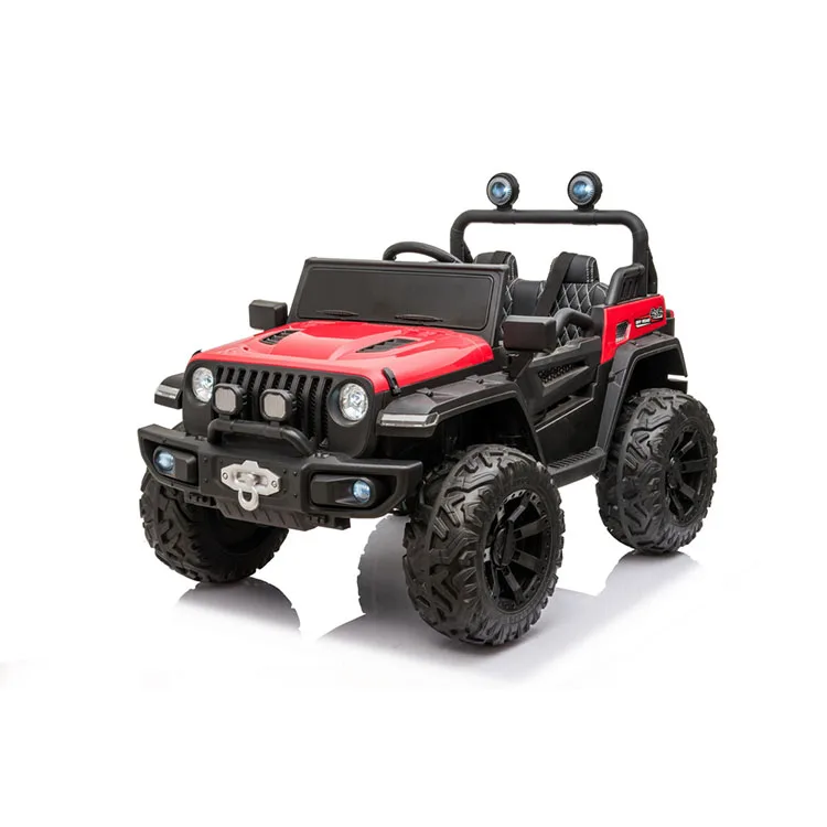  2021 лицензированный Wrangler Rubicon Новый Двухместный 12 В ездить на джипе автомобиль электрические игрушки автомобили автомобиле для