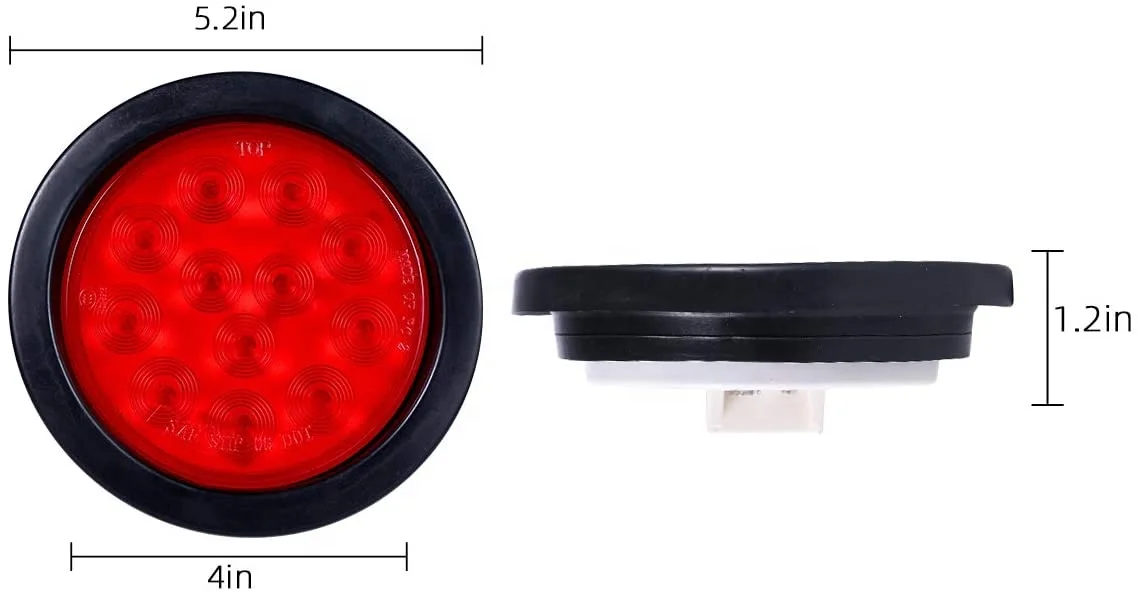 truck led light tail rear 12v 24v indicator lamp truck accessories